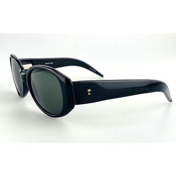 Tommy Bahama Sunglasses mod. Manitiki P0620 Black Oval Made in France 90s main image 9